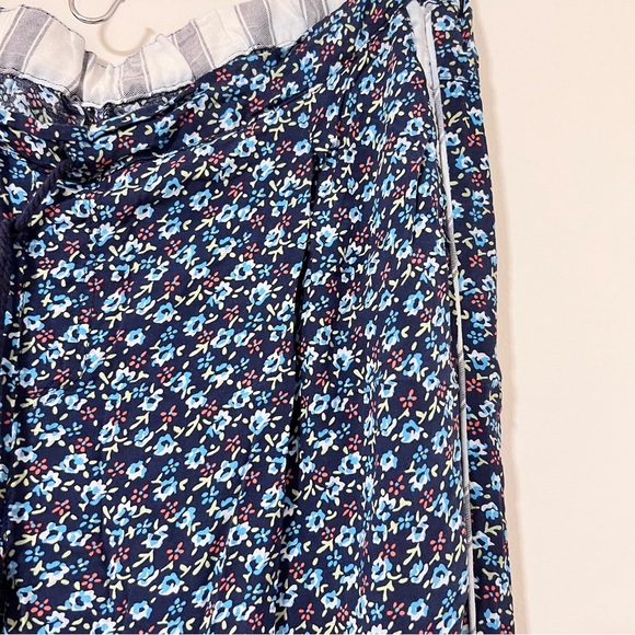 Matilda Jane pants floral Women's Hello Lovely Blue Blossom size Medium - Picture 5 of 6